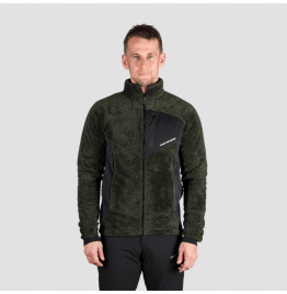 NORTHFINDER LUDWIK ΑΝΔΡΙΚΗ ΖΑΚΕΤΑ FLEECE MI-3882OR-550 BLACK DARK GREEN