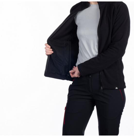 NORTHFINDER ΓΥΝΑΙΚΕΙΑ ΖΑΚΕΤΑ FLEECE ERMA MI-4812OR-269 BLACK