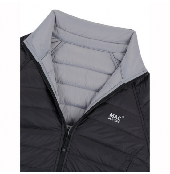 MAC IN A SAC POLAR DOWN JACKET ΓΥΝΑΙΚΕΙΟ ΠΟΥΠΟΥΛΕΝΙΟ ΜΠΟΥΦΑΝ REVERSIBLE MP08564 BLACK GREY