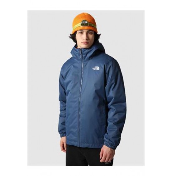 THE NORTH FACE MEN'S QUEST SYNTHETIC JACKET SHADY BLUE/BLACK HEATHER (NF00C302JRQ)