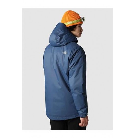 THE NORTH FACE MEN'S QUEST SYNTHETIC JACKET SHADY BLUE/BLACK HEATHER (NF00C302JRQ)