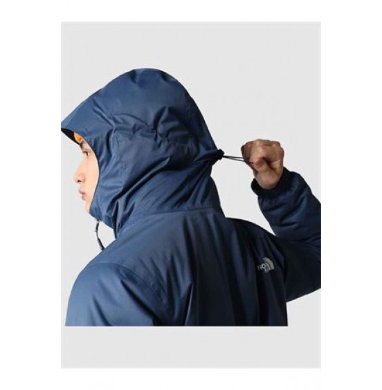 THE NORTH FACE MEN'S QUEST SYNTHETIC JACKET SHADY BLUE/BLACK HEATHER (NF00C302JRQ)