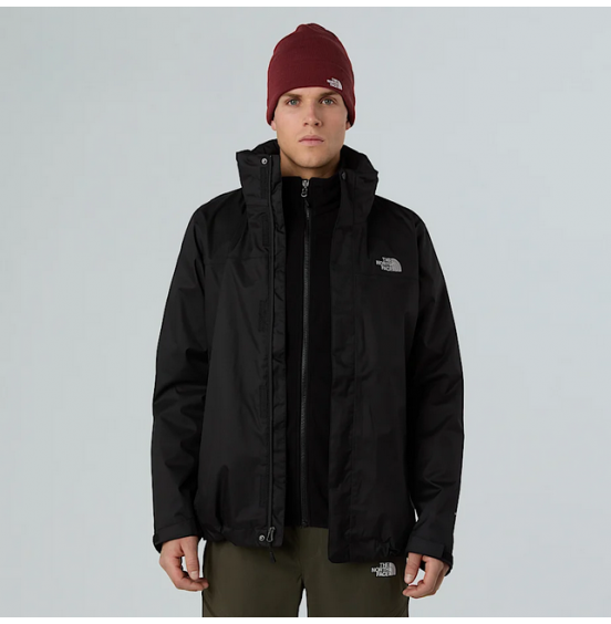 THE NORTH FACE M EVOLVE II TRICLIMATE BLACK ΑΝΔΡΙΚΟ ΜΠΟΥΦΑΝ (NF00CG55JK3)