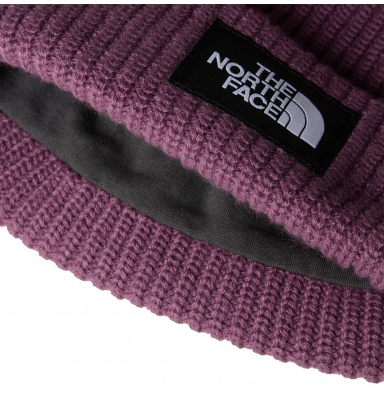 THE NORTH FACE SALTY LINED BEANIE NF0A3FJW1NI REGULAR MIDNIGHT MAUVE