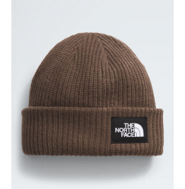 THE NORTH FACE SALTY LINED BEANIE NF0A3FJW1OI SHORT SMOKEY BROWN