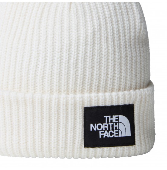 THE NORTH FACE SALTY LINED BEANIE NF0A3FJWQLI REGULAR WHITE DUNE