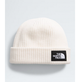 THE NORTH FACE SALTY LINED BEANIE NF0A3FJWQLI SHORT WHITE DUNE