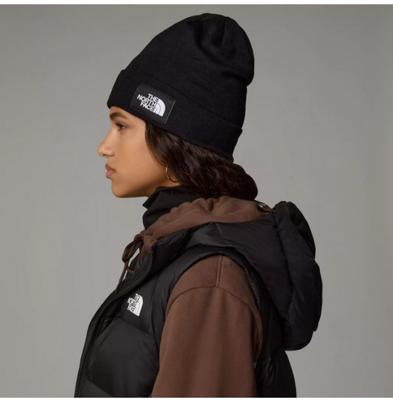 THE NORTH FACE DOCKWKR RCYLD BEANIE NF0A3FNTJK3 BLACK