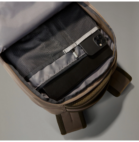 THE NORTH FACE JESTER 28L. BACKPACK NF0A3VXF9O0 CAVERN GREY TAUPE GREEN 