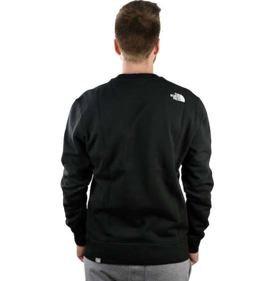 THE NORTH FACE DREW PEAK CREW TNF BLACK/TNF WHITE  (NF0A4SVRKY41)