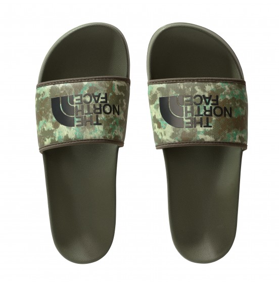 THE NORTH FACE M BASECAMP SLIDE III NF0A4T2RIYL MULTICOLOR GREEN