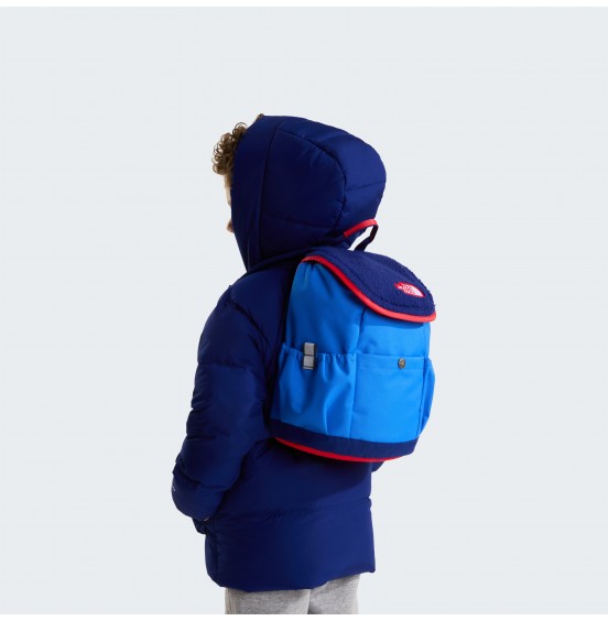 THE NORTH FACE YOUTH MINI EXPLORER BACKPACK NF0A52VWZQA BLUE RED