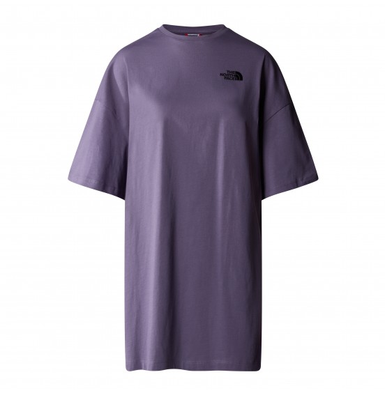 THE NORTH FACE W S/S TEE DRESS LUNAR SLATE (NF0A55APN141)