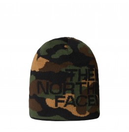 THE NORTH FACE REVERSIBLE HIGHLINE BEANIE NF0A7WLA5IV BLACK CAMO