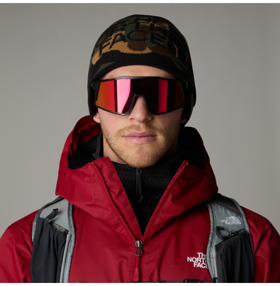 THE NORTH FACE REVERSIBLE HIGHLINE BEANIE NF0A7WLA5IV BLACK CAMO