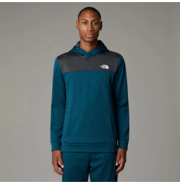 THE NORTH FACE M REAXION FLEECE RULLOVER NF0A7ZA87AO MIDNIGHT PETROL