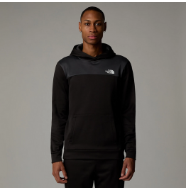 THE NORTH FACE M REAXION FLEECE PULLOVER NF0A7ZA8KT0 BLACK ASPHALT GREY