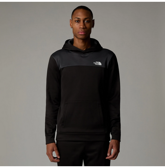 THE NORTH FACE M REAXION FLEECE PULLOVER NF0A7ZA8KT0 BLACK ASPHALT GREY