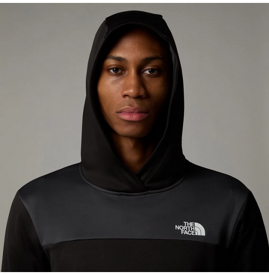 THE NORTH FACE M REAXION FLEECE PULLOVER NF0A7ZA8KT0 BLACK ASPHALT GREY