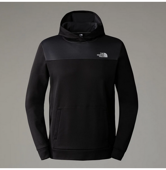 THE NORTH FACE M REAXION FLEECE PULLOVER NF0A7ZA8KT0 BLACK ASPHALT GREY