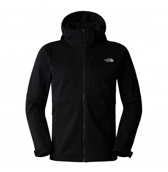 THE NORTH FACE M DIABLO SOFTSHELL DETACHABLE HOOD  JACKET NF0A7ZFS4HF BLACK