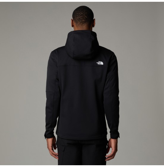 THE NORTH FACE M DIABLO SOFTSHELL DETACHABLE HOOD  JACKET NF0A7ZFS4HF BLACK