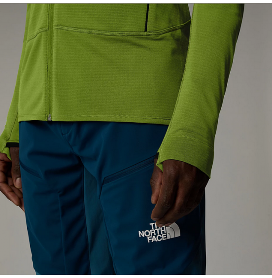 THE NORTH FACE M BOLT POLARTEC POWER GRID JACKET NF0A825F7IQ1 OAK GREEN