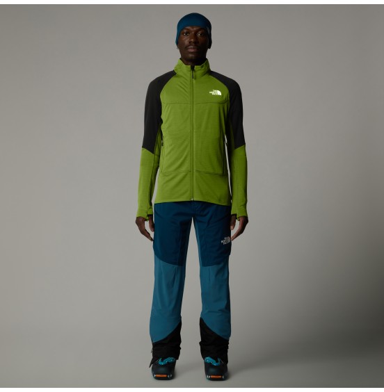 THE NORTH FACE M BOLT POLARTEC POWER GRID JACKET NF0A825F7IQ1 OAK GREEN