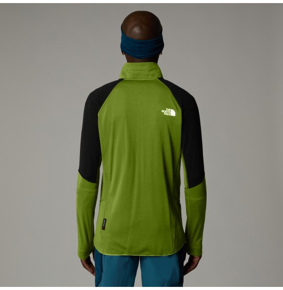 THE NORTH FACE M BOLT POLARTEC POWER GRID JACKET NF0A825F7IQ1 OAK GREEN