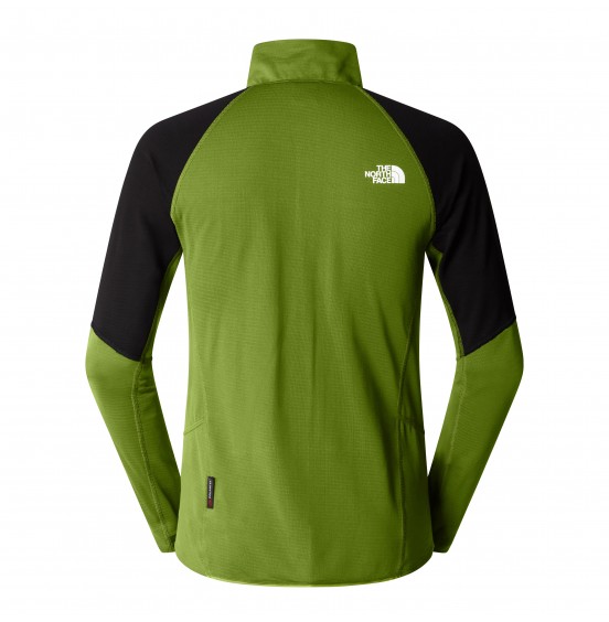 THE NORTH FACE M BOLT POLARTEC POWER GRID JACKET NF0A825F7IQ1 OAK GREEN