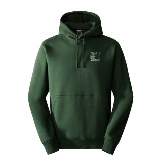 THE NORTH FACE M OUTDOOR GRAPHIC HOODIE NF0A8522I0P1 PINE NEED