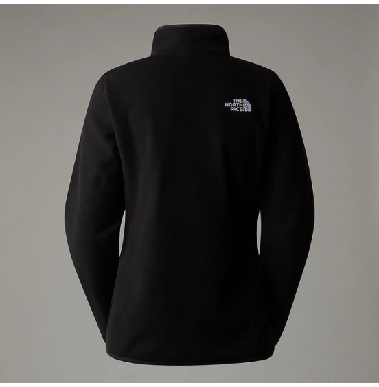 THE NORTH FACE W 100 GLACIER 1/4 ZIP NF0A855M4H0 BLACK