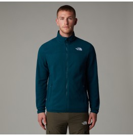 THE NORTH FACE M 100 GLACIER FULLZIP FLEECE NF0A855X1NO MIDNIGHT PETROL