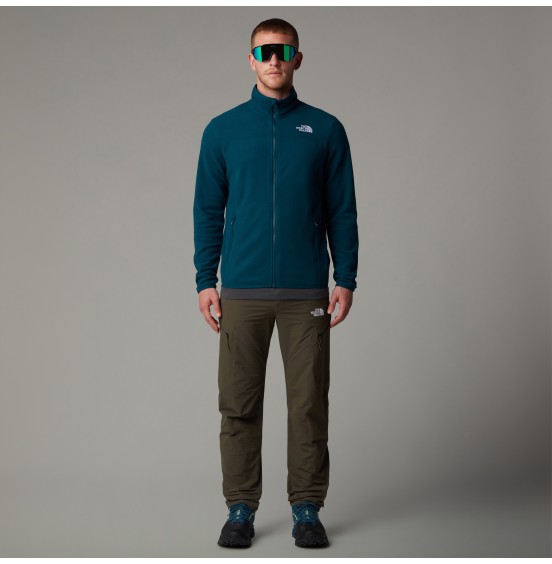 THE NORTH FACE M 100 GLACIER FULLZIP FLEECE NF0A855X1NO MIDNIGHT PETROL