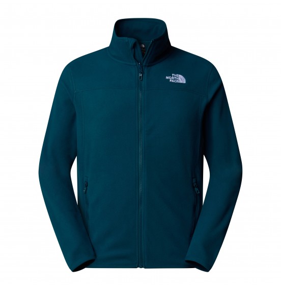 THE NORTH FACE M 100 GLACIER FULLZIP FLEECE NF0A855X1NO MIDNIGHT PETROL