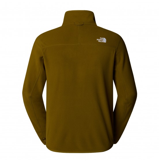 THE NORTH FACE M 100 GLACIER FULLZIP FLEECE NF0A855X1OB MOSS GREEN