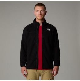 THE NORTH FACE M 100 GLACIER FULLZIP FLEECE NF0A855X4H0 BLACK