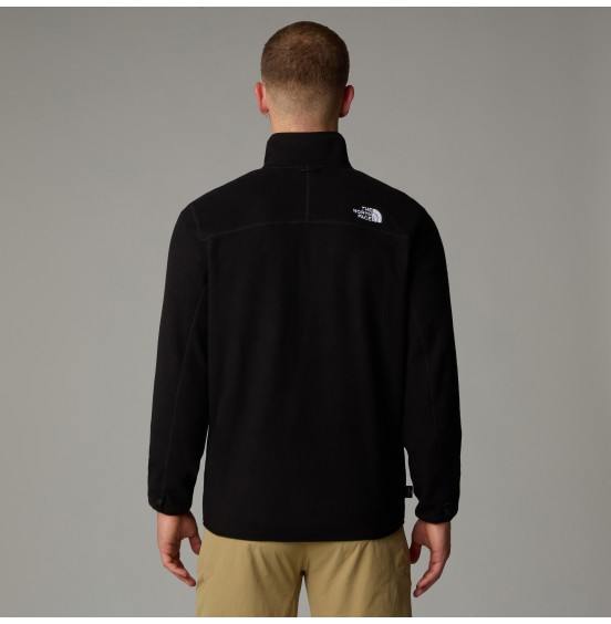 THE NORTH FACE M 100 GLACIER FULLZIP FLEECE NF0A855X4H0 BLACK