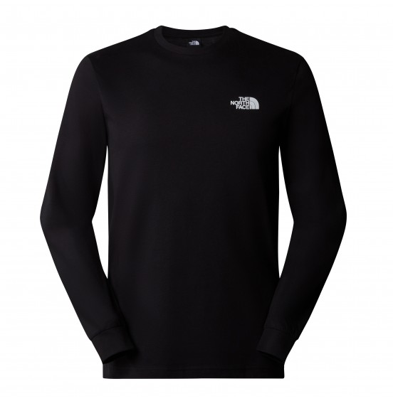 THE NORTH FACE M ΜΑΚΡΥΜΑΝΙΚΟ L/S BOX NSE TEE NF0A87NNJK3 BLACK