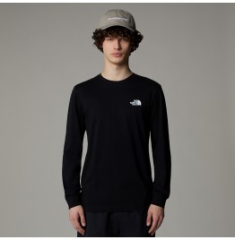 THE NORTH FACE M ΜΑΚΡΥΜΑΝΙΚΟ L/S BOX NSE TEE NF0A87NNJK3 BLACK