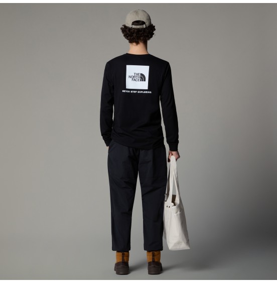 THE NORTH FACE M ΜΑΚΡΥΜΑΝΙΚΟ L/S BOX NSE TEE NF0A87NNJK3 BLACK