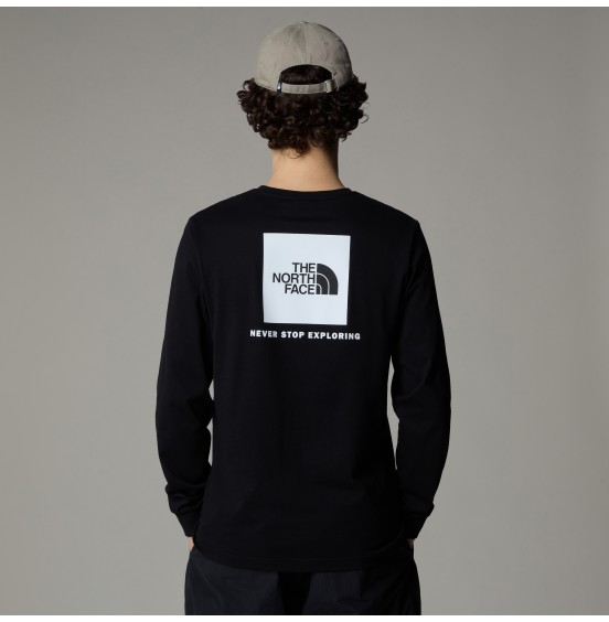 THE NORTH FACE M ΜΑΚΡΥΜΑΝΙΚΟ L/S BOX NSE TEE NF0A87NNJK3 BLACK