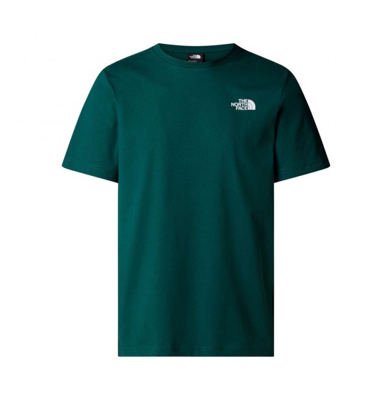 THE NORTH FACE M BOX TEE NF0A87NPA1B DEEP NORI ESTATE BLUE