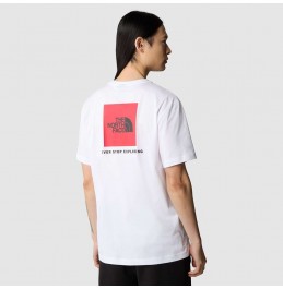 THE NORTH FACE M BOX TEE NF0A87NPFN4 WHITE