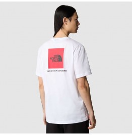 THE NORTH FACE M BOX TEE NF0A87NPFN4 WHITE