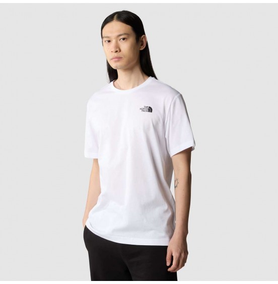 THE NORTH FACE M BOX TEE NF0A87NPFN4 WHITE