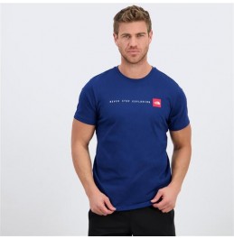 THE NORTH FACE M NEVER STOP EXPLORING TEE NF0A87NSD1R ESTATE BLUE