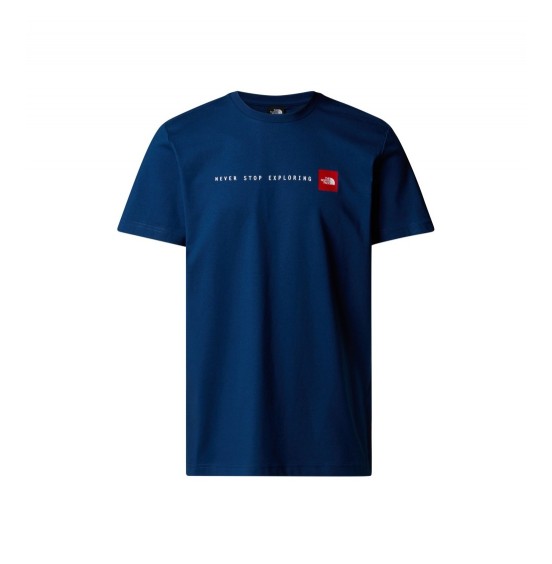 THE NORTH FACE M NEVER STOP EXPLORING TEE NF0A87NSD1R ESTATE BLUE