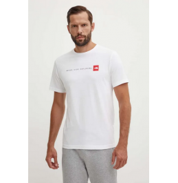 THE NORTH FACE M NEVER STOP EXPLORING TEE NF0A87NSFN4 WHITE