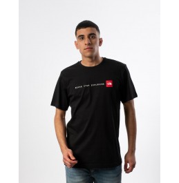 THE NORTH FACE M NEVER STOP EXPLORING TEE NF0A87NSJK3 BLACK
